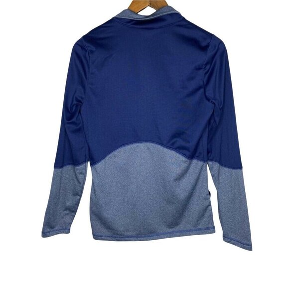 The North Face Jacket Women's Size Small Blue Colorblock Zip Front Pockets EUC - Picture 2 of 9